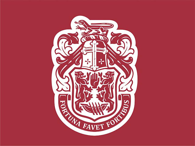 design shield and crest heraldry logo