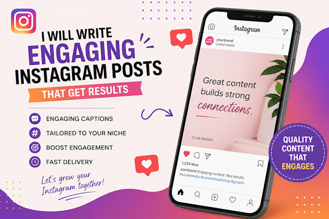 write engaging instagram posts and captions