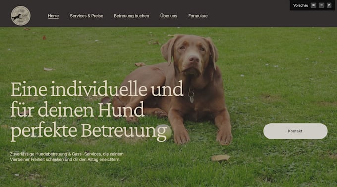 build a website for you