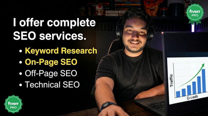 provide complete monthly SEO service