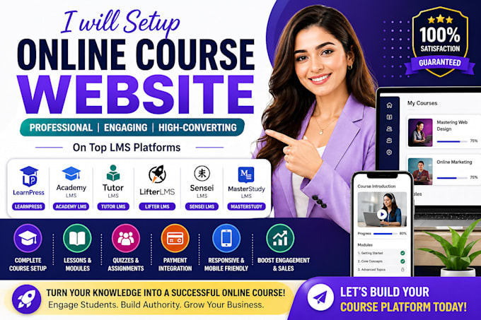 setup learnpress academy tutor lifter sensei masterstudy lms course creation
