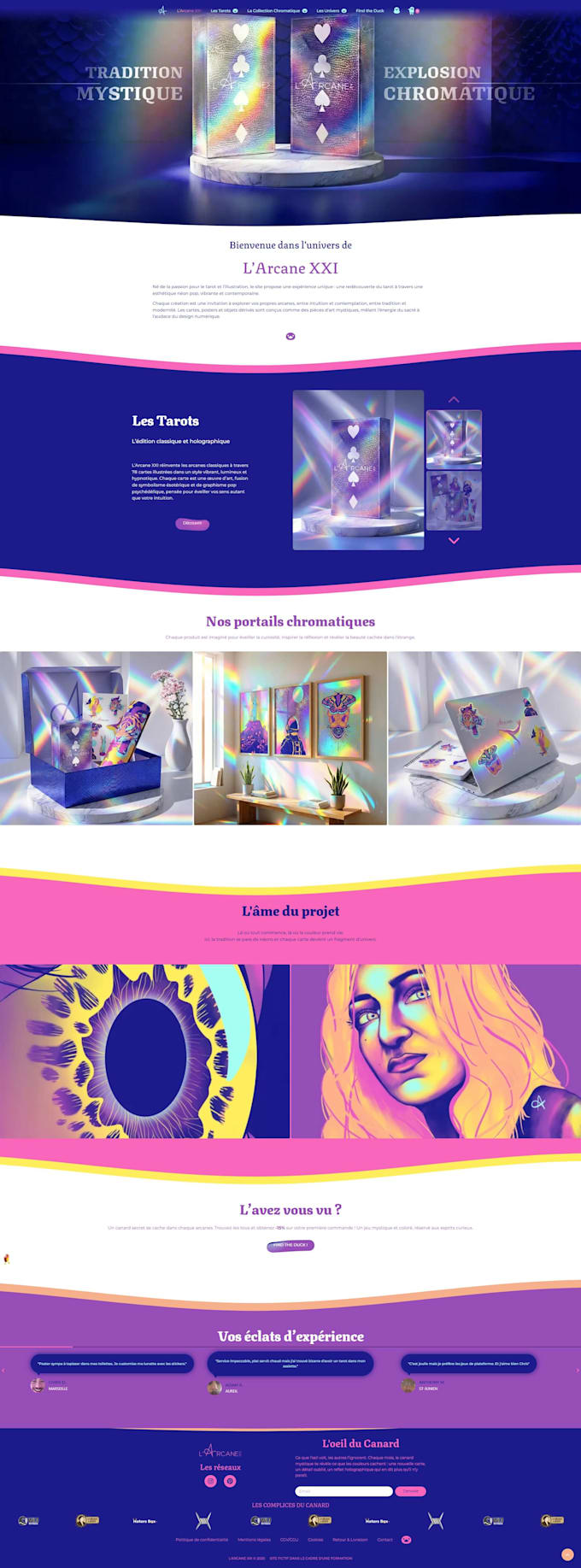 create a custom wordpress website with a bold artistic direction