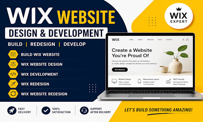 build wix website redesign wix website development wix redesign edit wix website