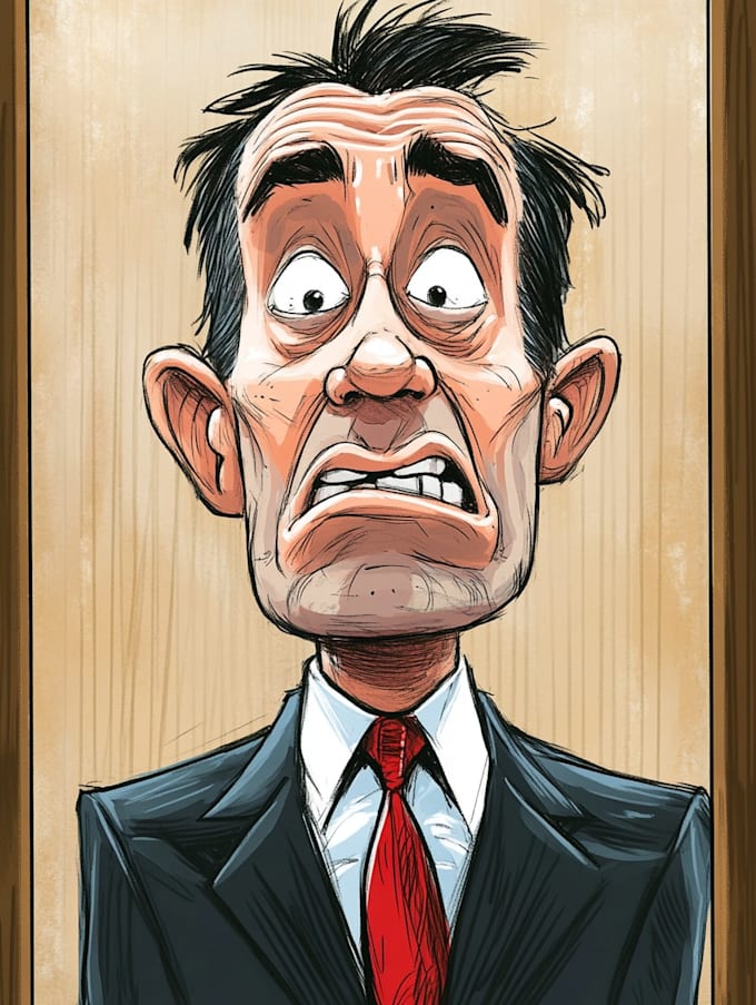 do a political cartoon art
