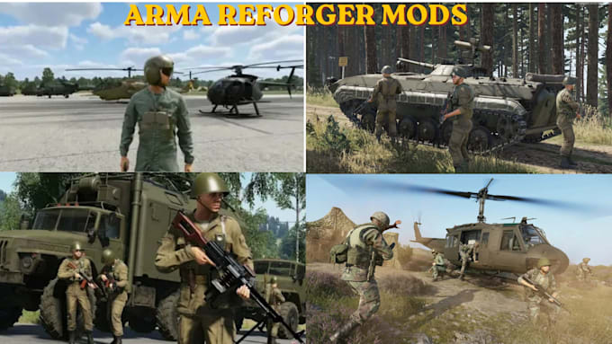 do arma reforger server setup, arma reforger weapons, map creation, arma mod