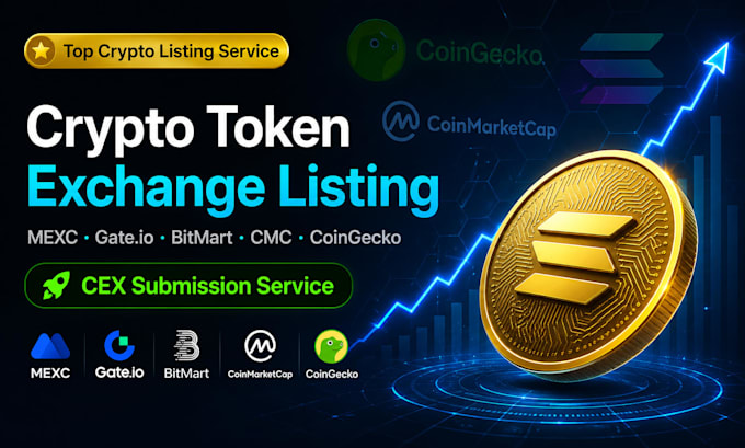 submit your crypto token or coin for exchange listing on cex platforms