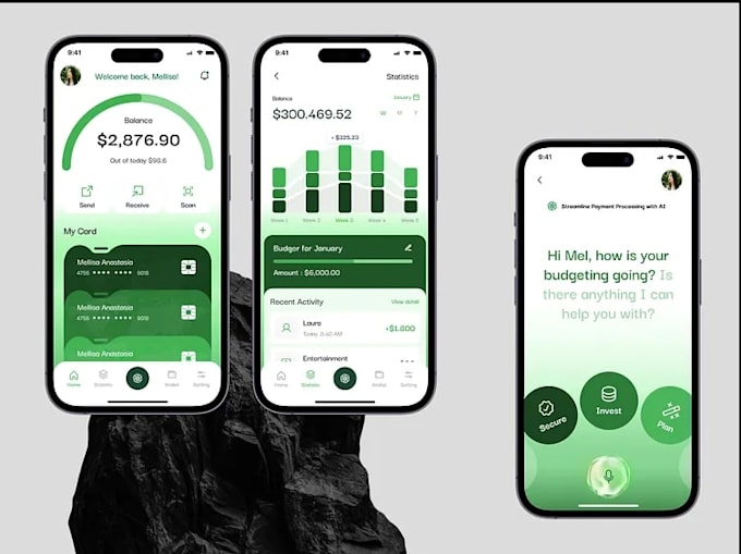 develop ai personal finance coaching app with bank integration