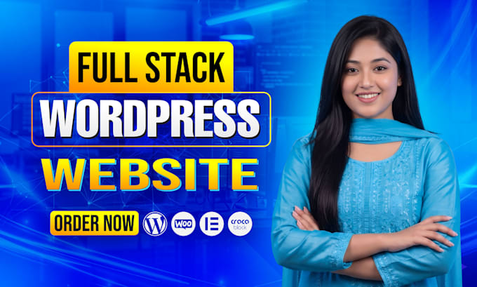 design, redesign full stack wordpress website and website development