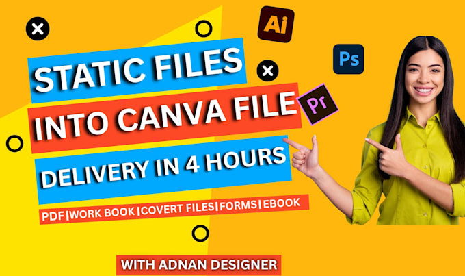 convert PDF to canva editable with same layout
