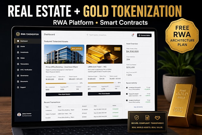 rwa website, real estate tokenization, tokenize fractional assets, token bonding