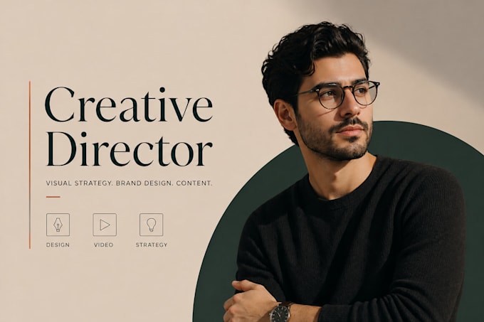be your creative director for brand visuals, strategy and content
