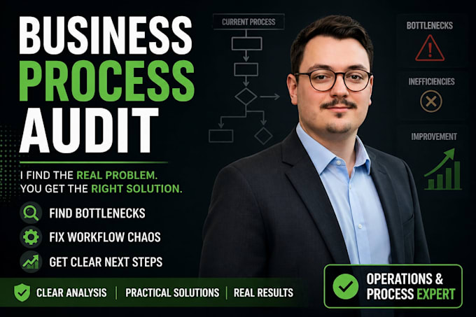 audit and improve your business process or workflow