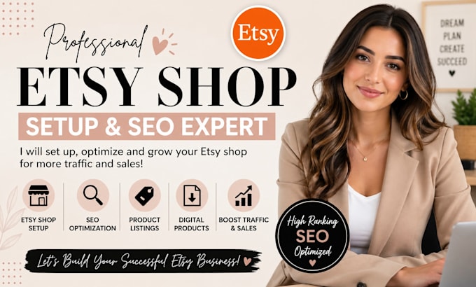 create and optimize your etsy shop