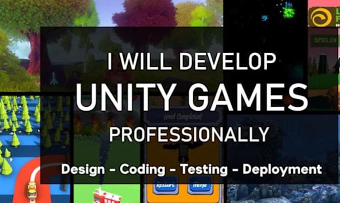 develop a unity 3d mobile game for android and ios