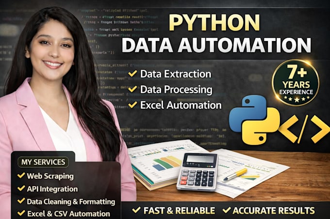 automate your financial data process by using python script