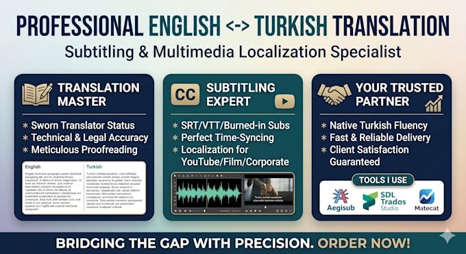 professional subtitling and closed captioning