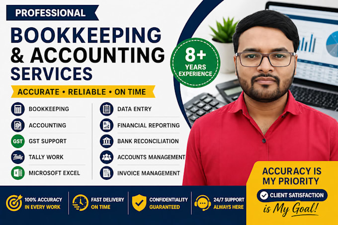 do bookkeeping accounting excel and data entry work