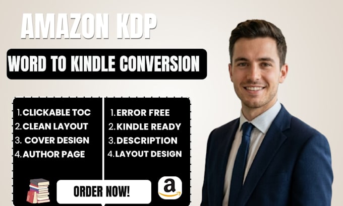 convert word document to kindle ebook with clickable toc