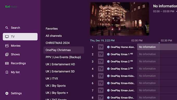 do reskin your android iptv app with control panel