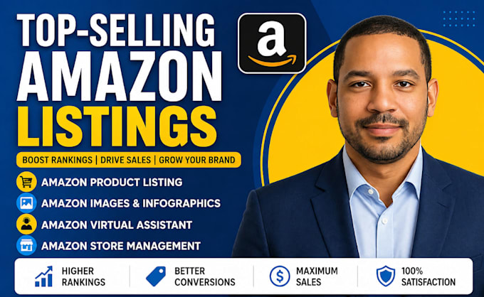 do amazon product listing, amazon images, amazon product infographic, amazon va
