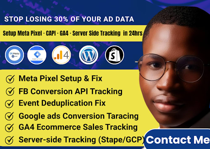 setup meta pixel conversion API and gtm server side google tag for shopify fb ad