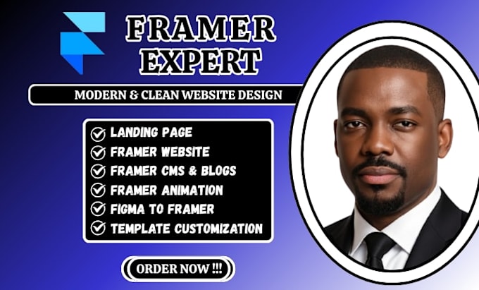 do high converting framer website or framer landing page design