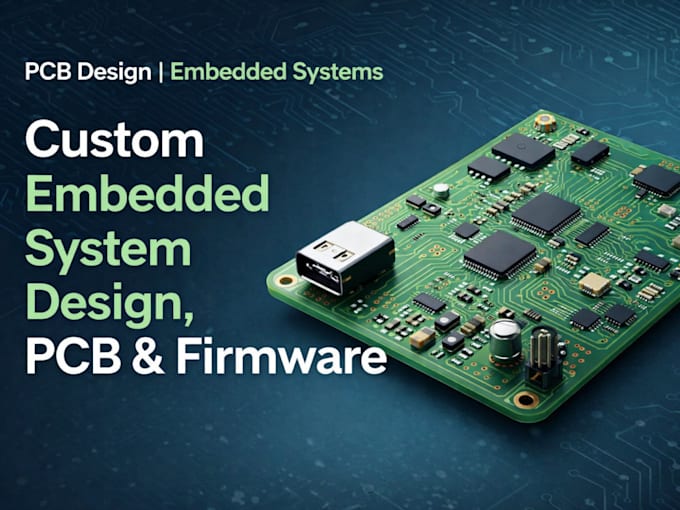 design pcb schematics, firmware, pcb layout prototype in easyeda, kicad, altium