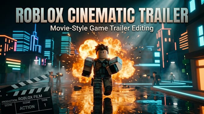 create a cinematic roblox trailer for your game or experience