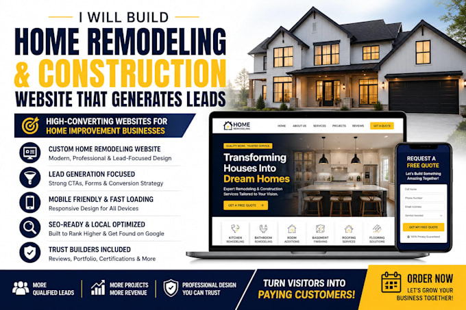 home remodeling home improvement leads home renovation and construction website