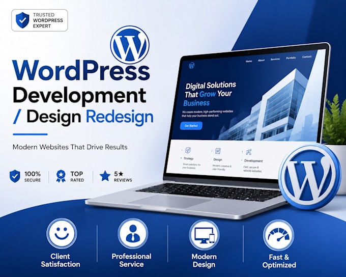 do custom wordpress website design and development