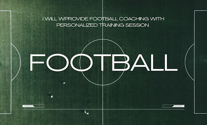 provide football coaching with personalized training session