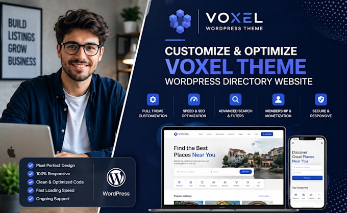 customize and optimize voxel theme wordpress directory website