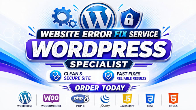 troubleshoot and fix any wordpress website errors