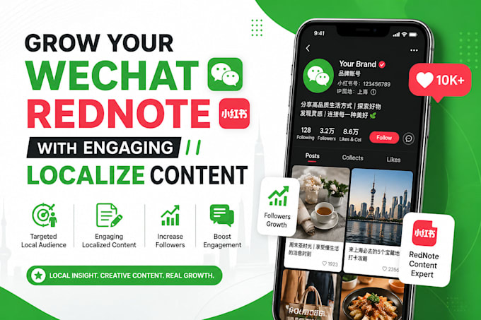 grow your wechat rednote with engaging localize content