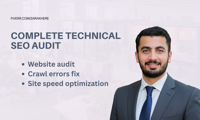 do a complete technical SEO audit and fix crawl errors for your website