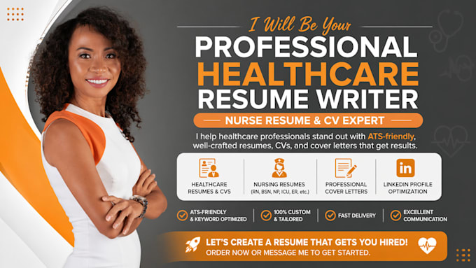 write professional ats optimize resume, CV, cover letter and optimize linkedin