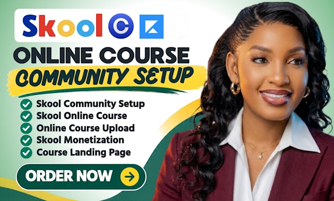 setup skool online community setup skool online course skool community manager