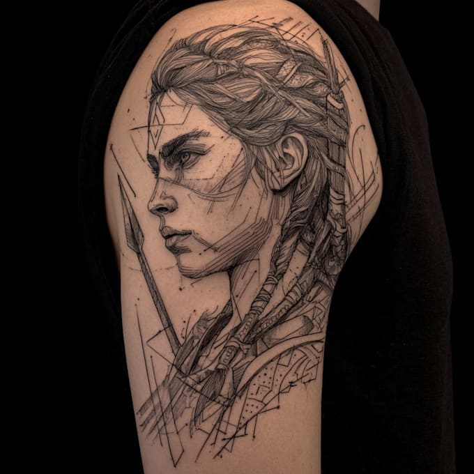 design professional tattoo and custom tattoo
