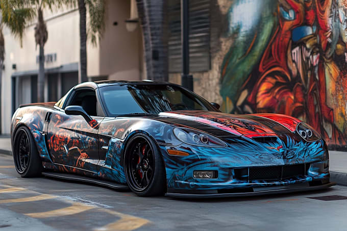 design professional car wrap, van wrap any vehicle wrap