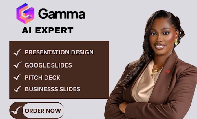 design stunning gamma ai presentations, pitch decks, documents and websites