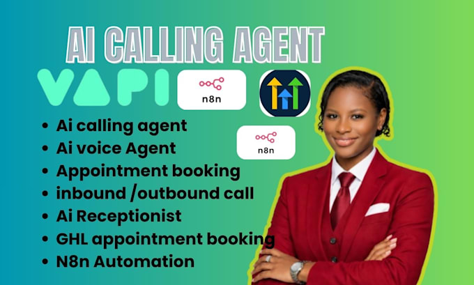 Ai voice agent ai calling agent n8n ai receptionist vapi ai retell ...