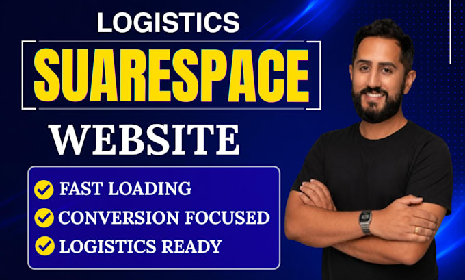 design high performance squarespace logistics websites via fluid engine