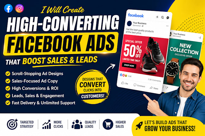 Create high converting facebook ads that boost sales leads by Olami ...