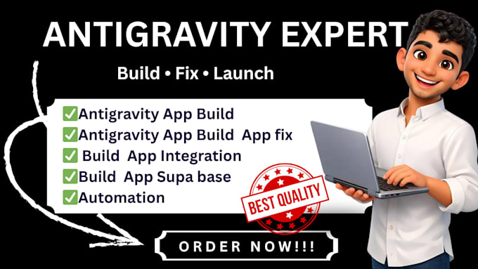 build animated websites,software fast with antigravity ide