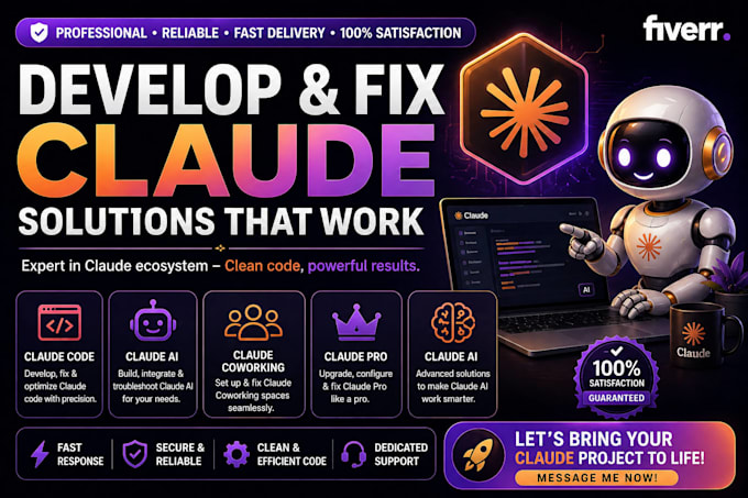 develop and fix claude code, claude ai, claude coworking claude pro claude ai