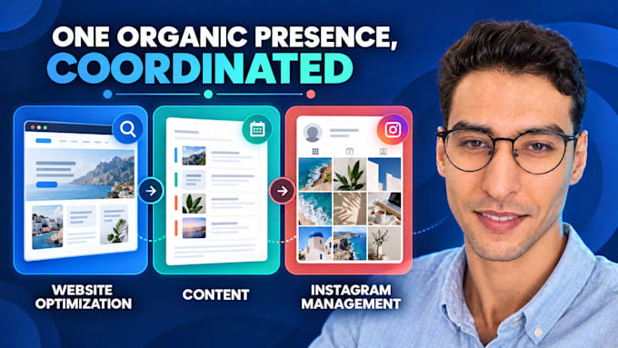improve organic traffic with SEO and instagram management