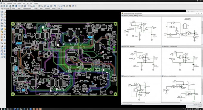 Design pcb layout and circuit schematics in altium by Ezekieliner | Fiverr