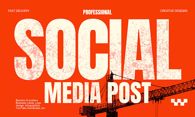 create modern and engaging social media posts for your brand