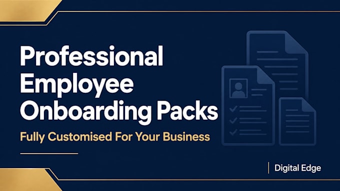 create professional employee packs for your business