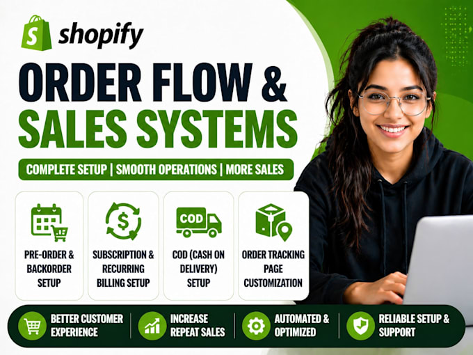 setup shopify pre order backorder subscription cod and order tracking page